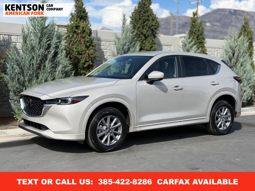 Gray (Platinum Quartz Metallic) 2025 Mazda CX-5 2.5 S Select AWD SUV / Crossover All-Wheel Drive 6-Speed Automatic