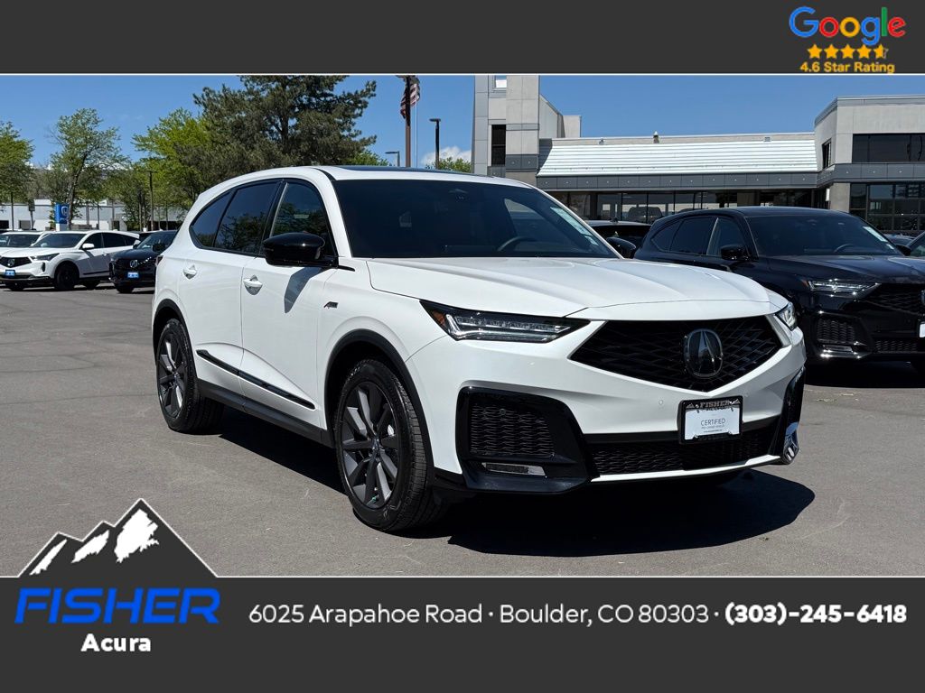 Gray (Platinum) 2026 Acura MDX SUV / Crossover All-Wheel Drive Automatic