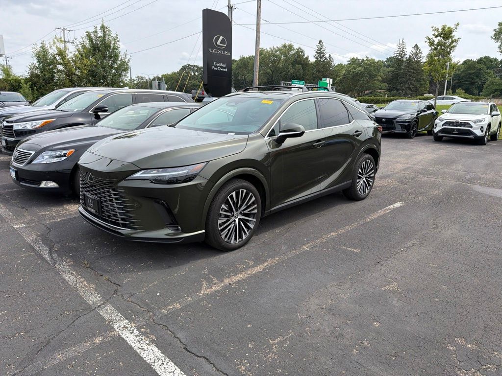 Green Pearl 2023 Lexus RX Hybrid SUV / Crossover All-Wheel Drive Continuously Variable Transmission