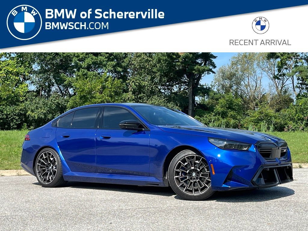 Marina Bay Blue Metallic 2025 BMW M5 Sedan All-Wheel Drive 8-Speed Automatic