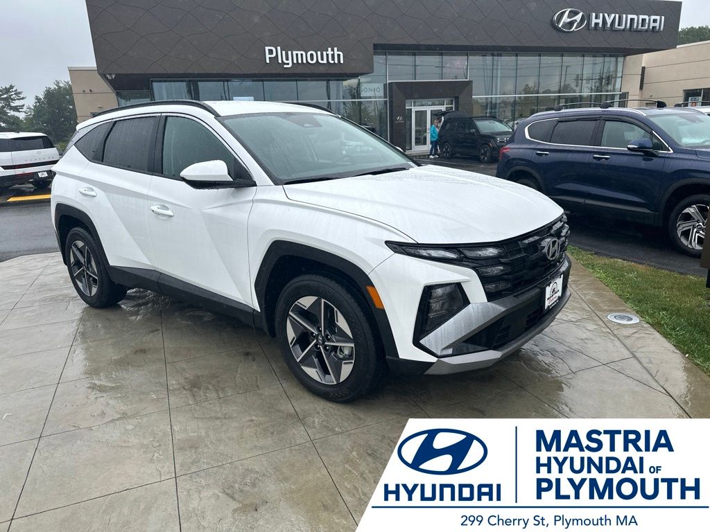 White Pearl 2026 Hyundai Tucson SUV / Crossover All-Wheel Drive 8-Speed Automatic