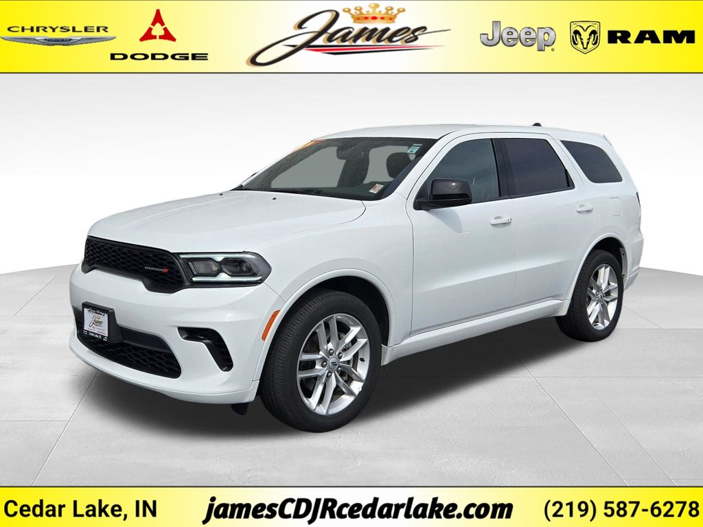White Knuckle Clearcoat 2025 Dodge Durango SUV / Crossover All-Wheel Drive 8-Speed Automatic