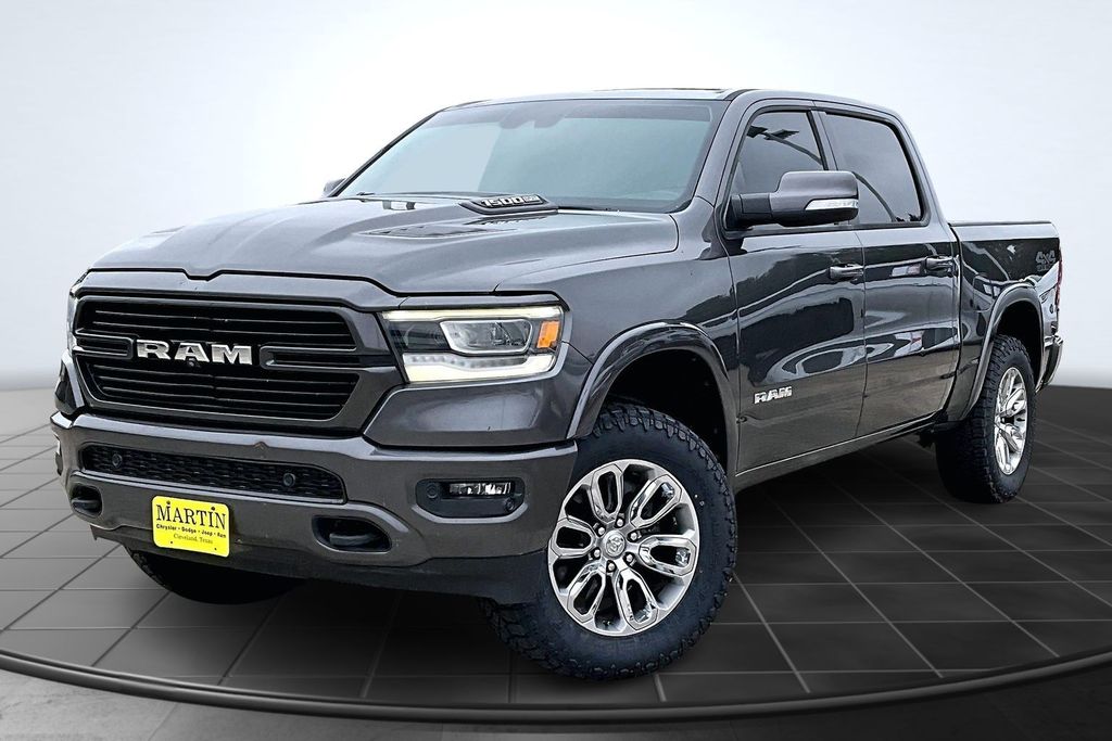 2019 Ram 1500 Laramie Gray at Texan Dodge Chrysler Jeep Ram