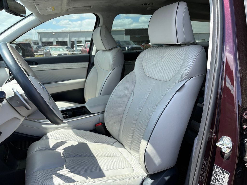2023 Hyundai Palisade Calligraphy Red at Gullo Toyota
