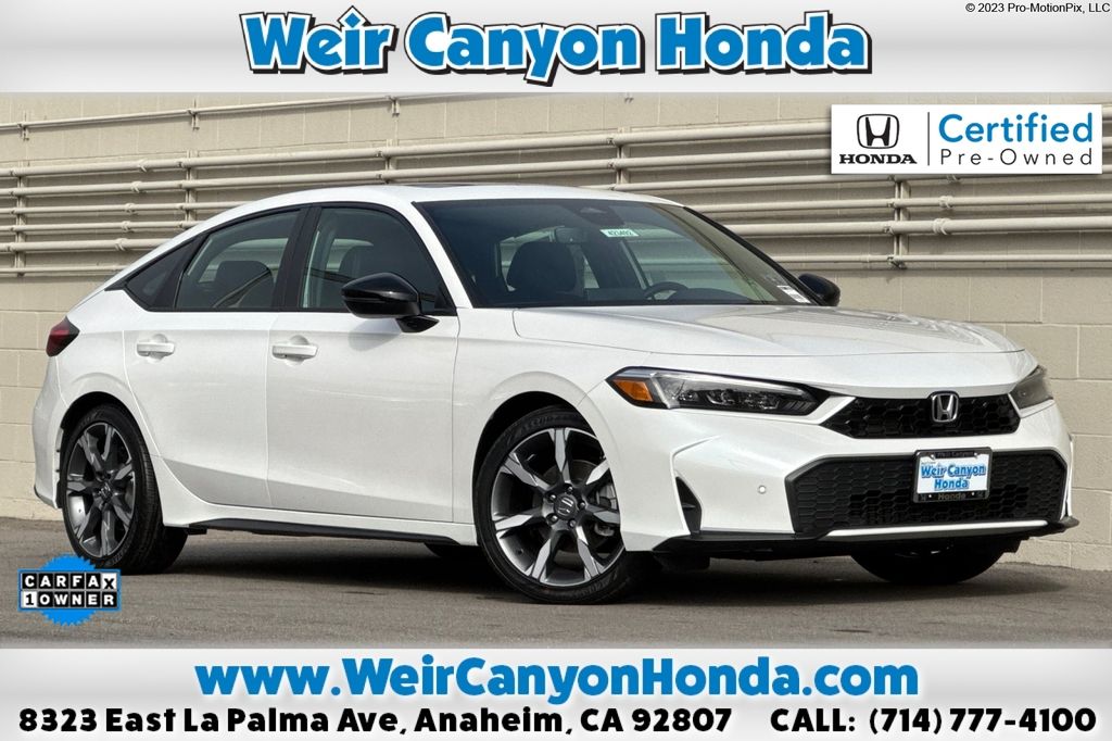 2025 Honda Civic Hybrid Sport Touring Hatchback FWD