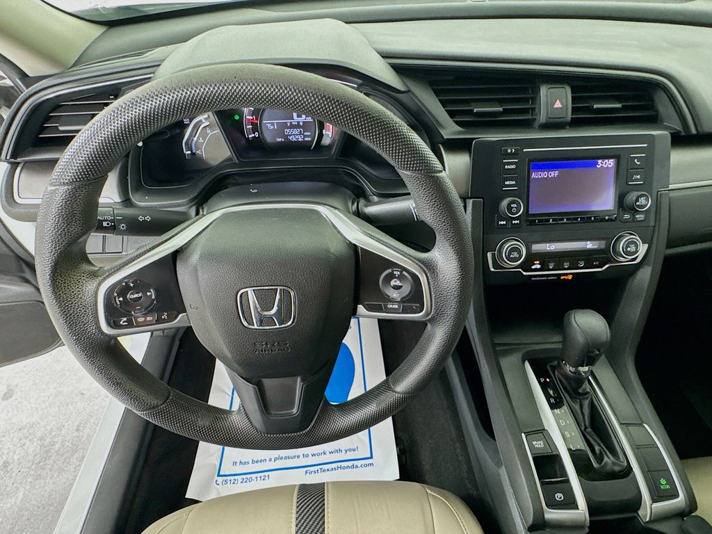 Used Car 2016 Honda Civic  Lx For Sale Under $20,000 In Austin, Texas