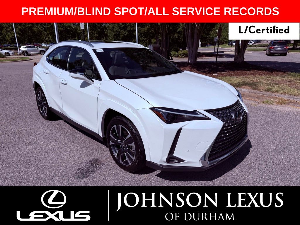 Eminent White Pearl 2025 Lexus UX Hybrid SUV / Crossover Front-Wheel Drive Continuously Variable Transmission