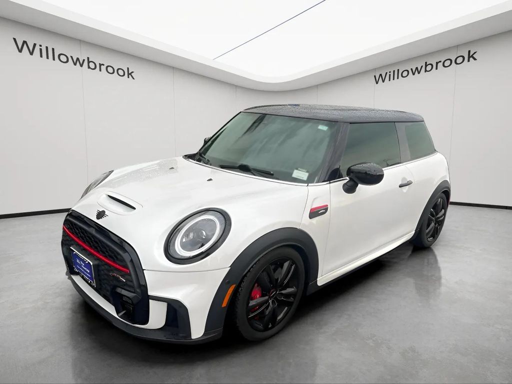 White Metallic 2023 MINI Cooper Hatchback Front-Wheel Drive 8-Speed Automatic