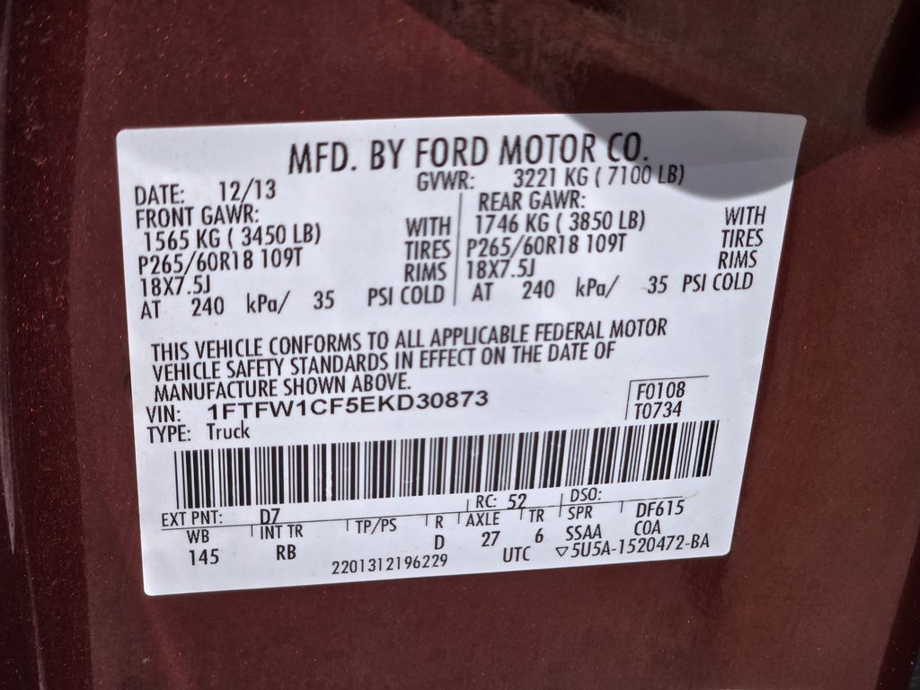 2014 Ford F-150 FX2 Orange at Emmons Autoplex