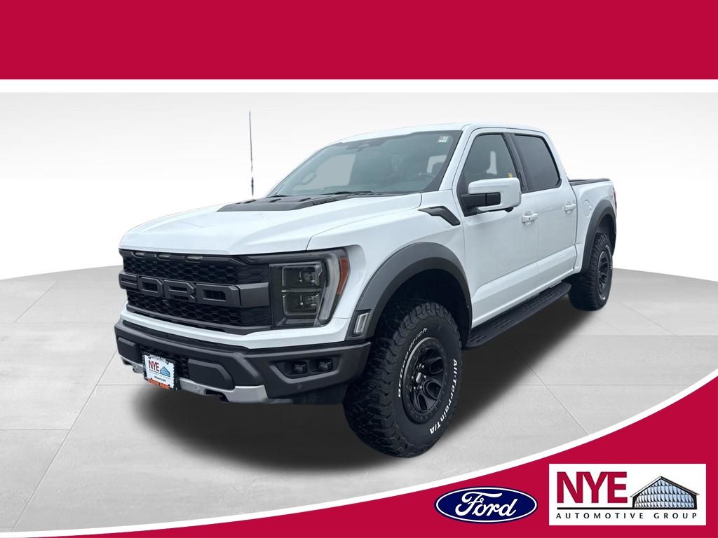 Oxford White 2022 Ford F-150 Raptor SuperCrew 4WD Pickup Truck Four-Wheel Drive Automatic