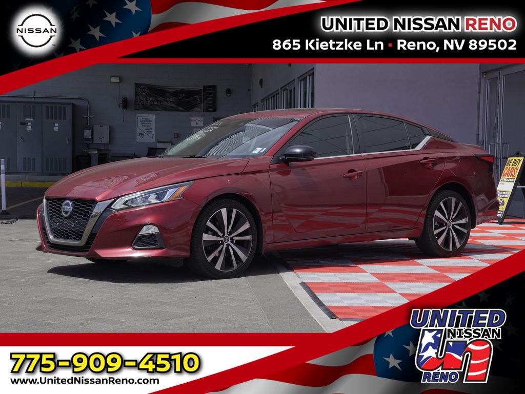 Red (Scarlet Ember Tintcoat) 2021 Nissan Altima Sedan All-Wheel Drive Continuously Variable Transmission