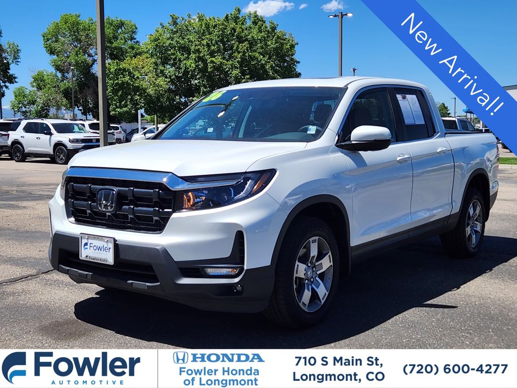 Platinum White Pearl 2026 Honda Ridgeline Pickup Truck All-Wheel Drive 9-Speed Automatic