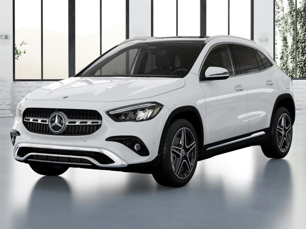 Polar White 2026 Mercedes-Benz GLA 250 4MATIC SUV / Crossover All-Wheel Drive 8-Speed Dual Clutch