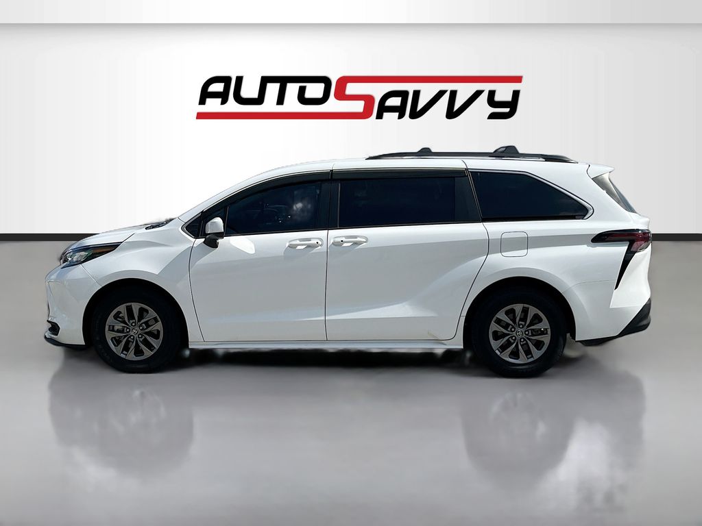 Used 2023 White Toyota LE image 4