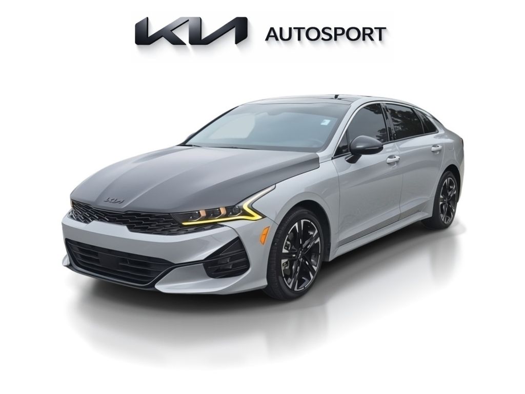 Wolf Gray 2024 Kia K5 GT-Line FWD Sedan Front-Wheel Drive 8-Speed Automatic