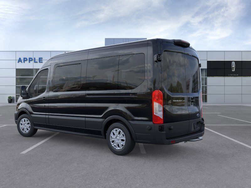 2024 Ford Transit-350 Passenger Van XL — Black Metallic — photo 4