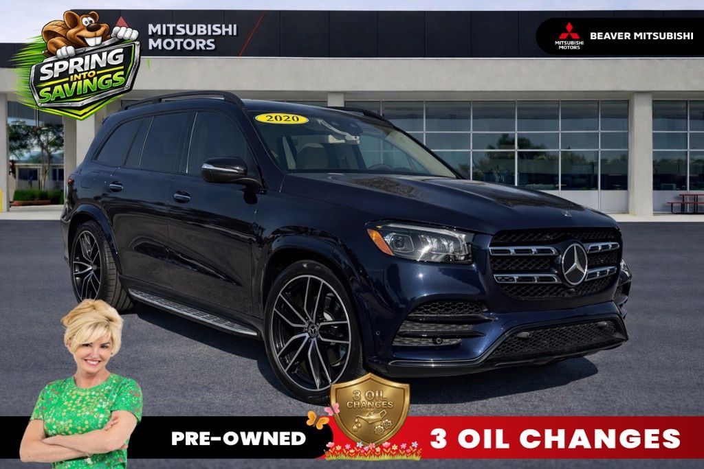 Lunar Blue Metallic 2020 Mercedes-Benz GLS 580 4MATIC SUV / Crossover All-Wheel Drive Automatic