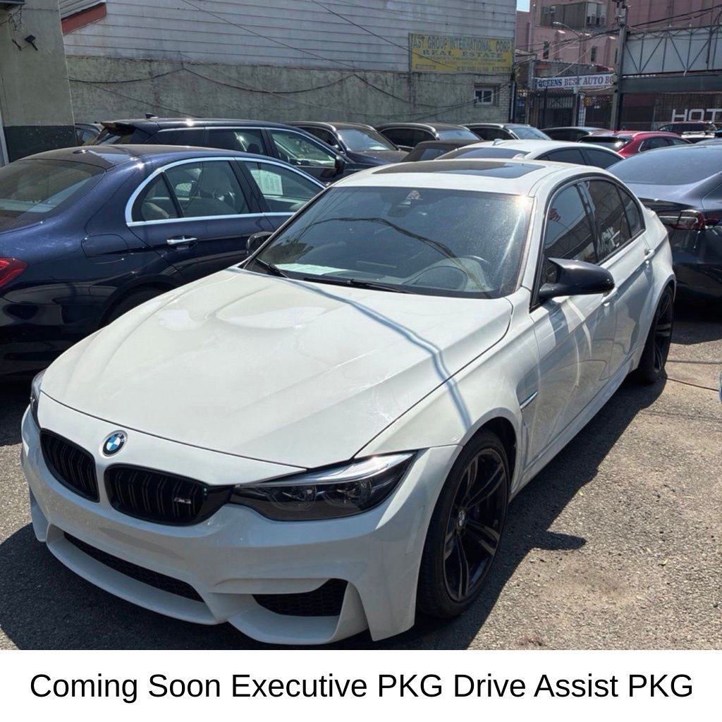 Alpine White 2018 BMW M3 Sedan RWD Sedan Rear-Wheel Drive 7-Speed Automatic