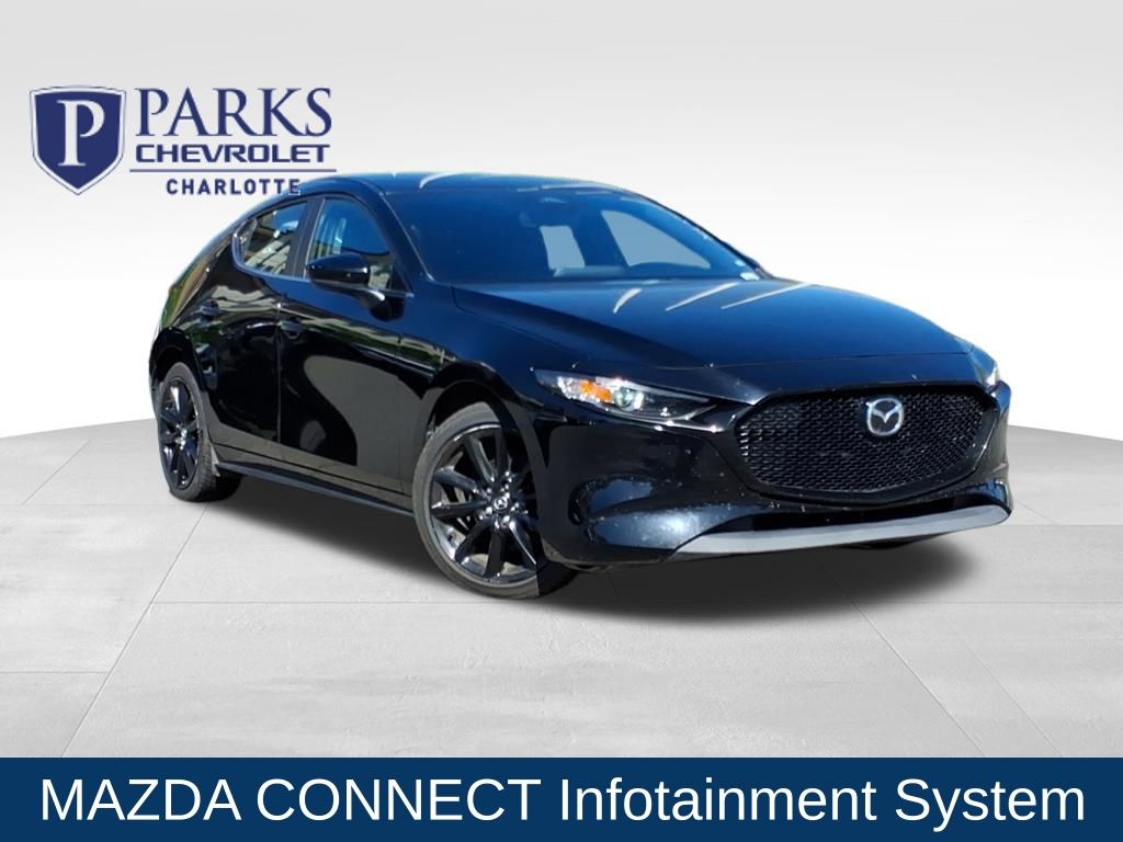 Jet Black 2024 Mazda MAZDA3 2.5 S Select Sport Hatchback FWD Hatchback Front-Wheel Drive 6-Speed Automatic
