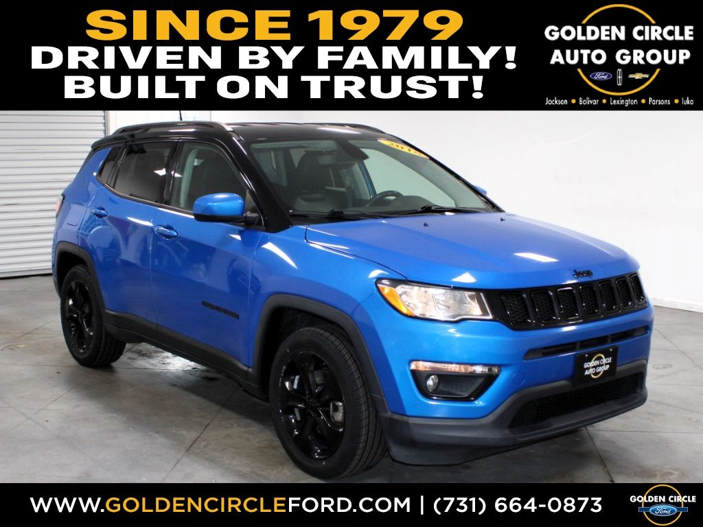 Laser Blue Pearlcoat 2018 Jeep Compass SUV / Crossover Front-Wheel Drive 6-Speed Automatic