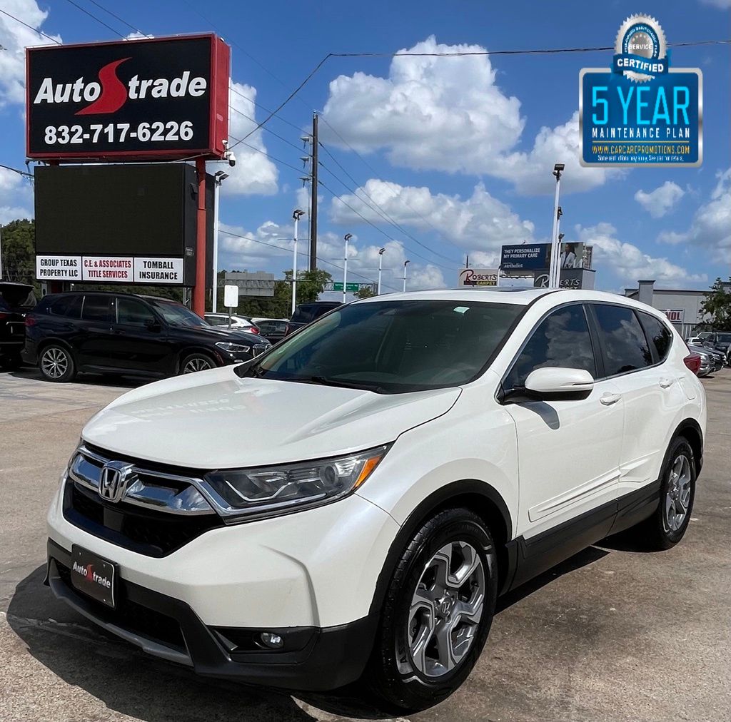2018 Honda CR-V EX-L White at Emmons Autoplex