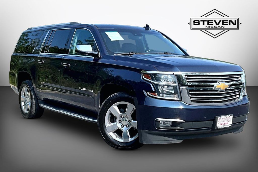 Blue Velvet Metallic 2018 Chevrolet Suburban SUV / Crossover Four-Wheel Drive 6-Speed Automatic Overdrive