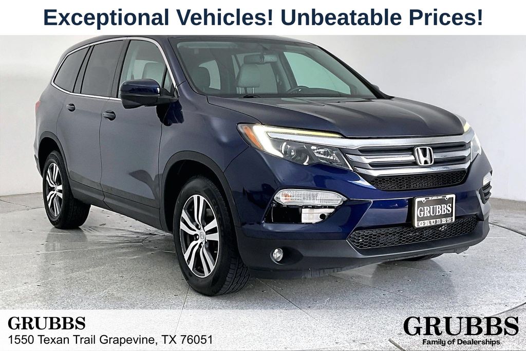 Gray (Steel Sapphire Metallic) 2018 Honda Pilot SUV / Crossover All-Wheel Drive 6-Speed Automatic