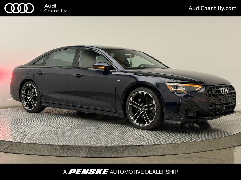 Firmament Blue Metallic 2026 Audi A8 Sedan All-Wheel Drive 8-Speed Automatic