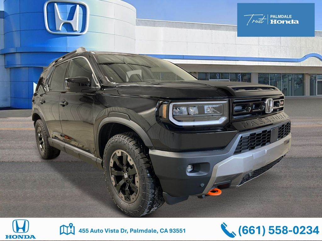 Black 2026 Honda Passport TrailSport Elite AWD SUV / Crossover All-Wheel Drive Automatic