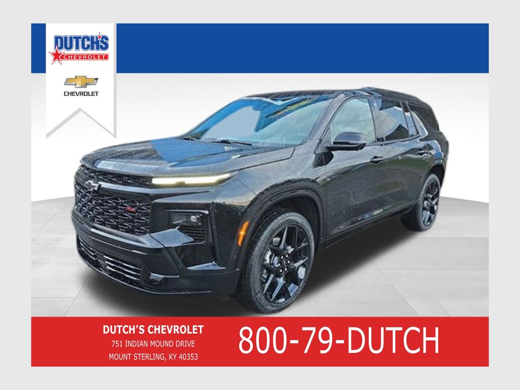 Mosaic Black Metallic 2026 Chevrolet Traverse RS FWD SUV / Crossover Front-Wheel Drive 8-Speed Automatic