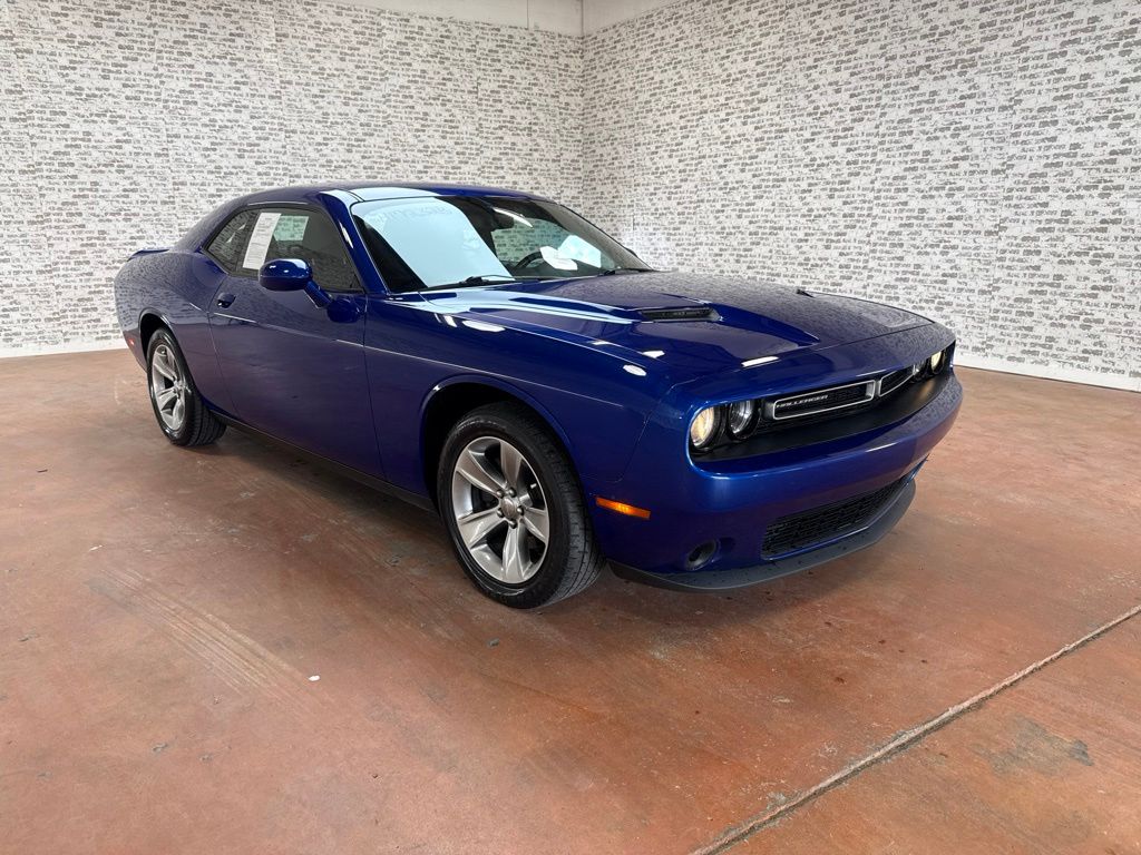 Indigo Blue 2020 Dodge Challenger Coupe Rear-Wheel Drive 8-Speed Automatic
