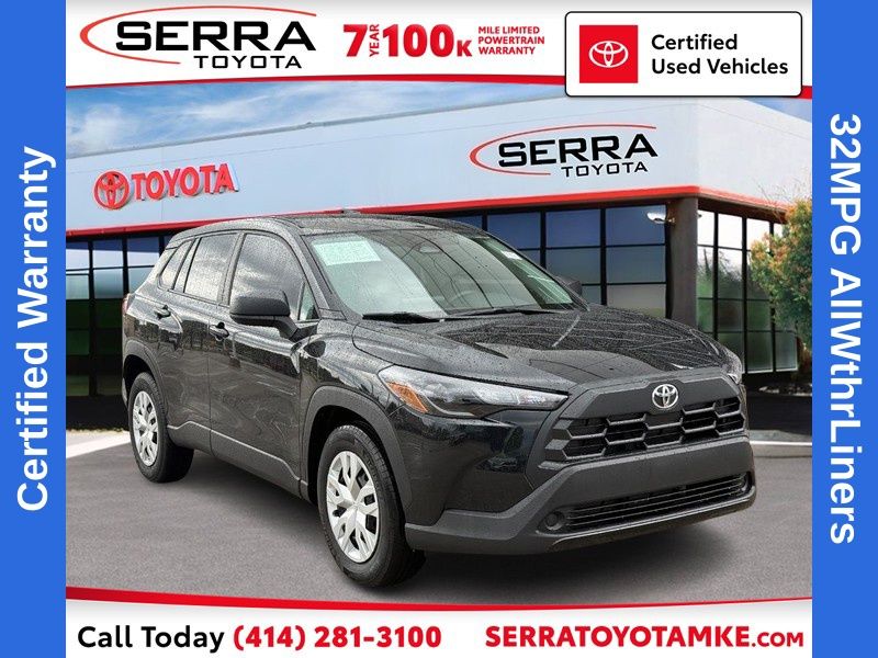 Jet Black 2026 Toyota Corolla Cross SUV / Crossover Front-Wheel Drive Continuously Variable Transmission