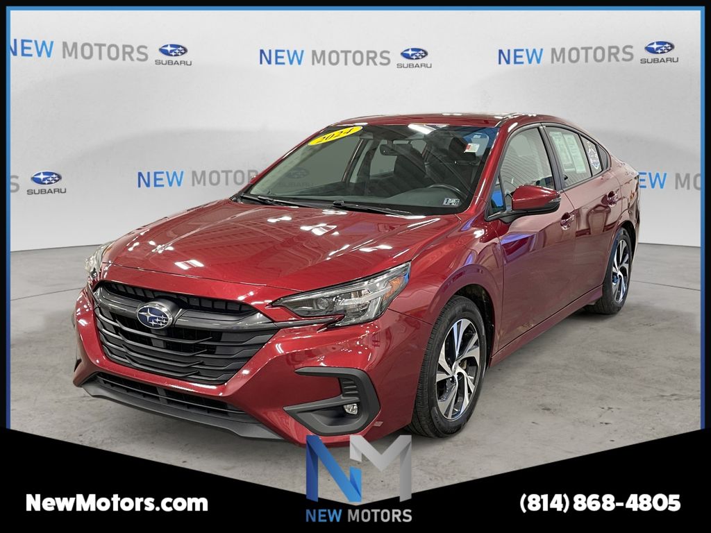 Crimson Red Pearl 2024 Subaru Legacy Sedan All-Wheel Drive Continuously Variable Transmission