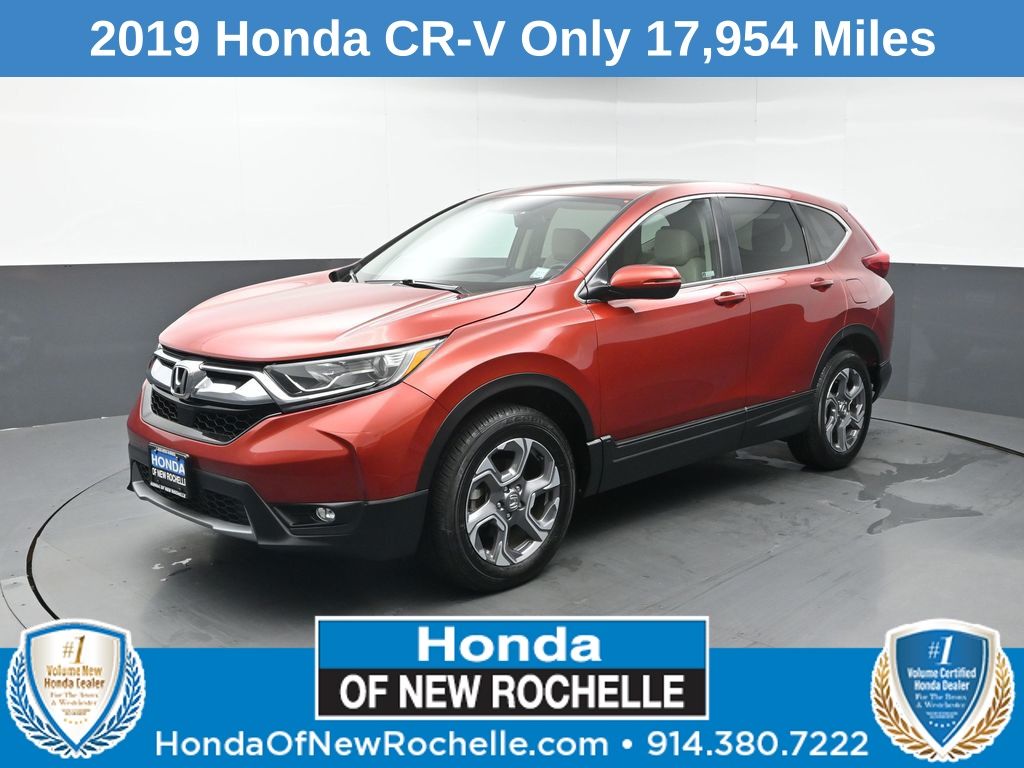 Molten Lava Pearl 2019 Honda CR-V SUV / Crossover All-Wheel Drive Continuously Variable Transmission