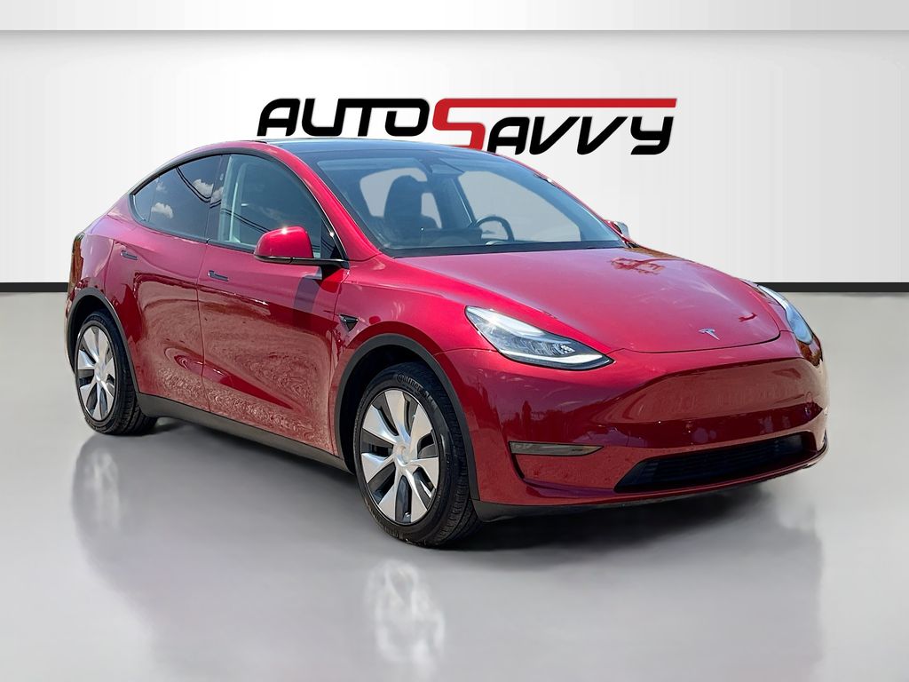 2024 Tesla Model Y Long Range Red at Ultimate Motorsports