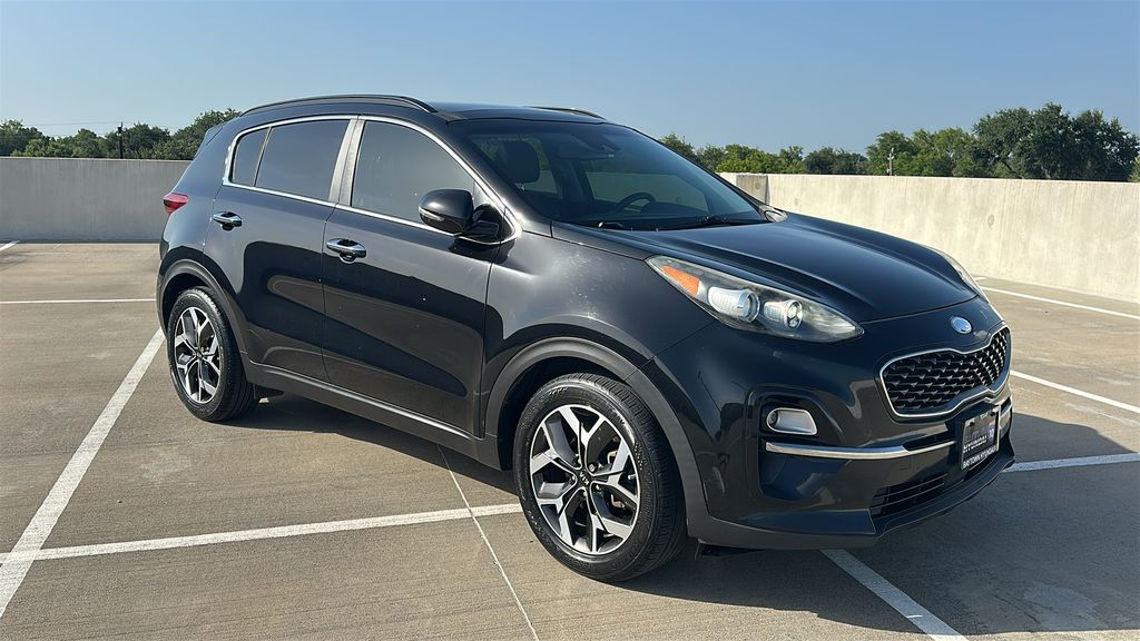 2020 Kia Sportage EX Red at Shottenkirk Kia Fort Bend