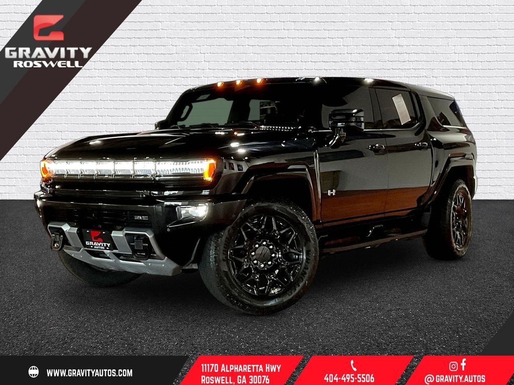 Void Black 2025 GMC Hummer EV SUV SUV / Crossover All-Wheel Drive 1-Speed Automatic