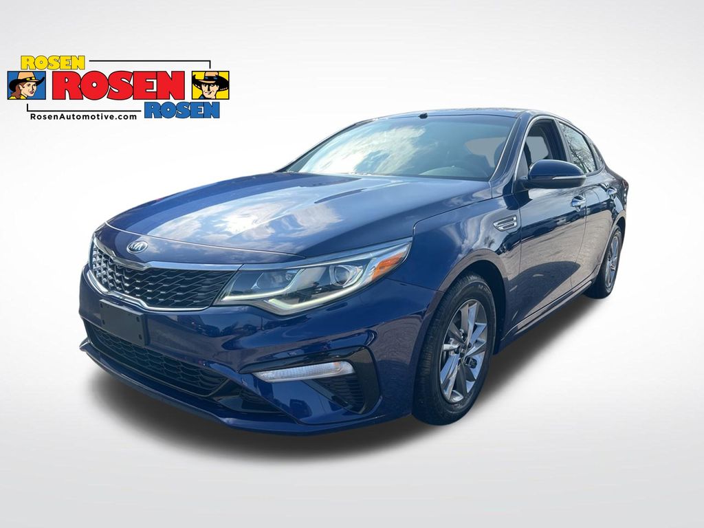 Horizon Blue 2019 Kia Optima LX FWD Sedan Front-Wheel Drive 6-Speed Automatic