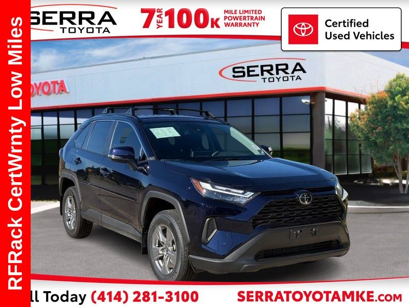 Blue 2025 Toyota RAV4 SUV / Crossover Front-Wheel Drive 8-Speed Automatic
