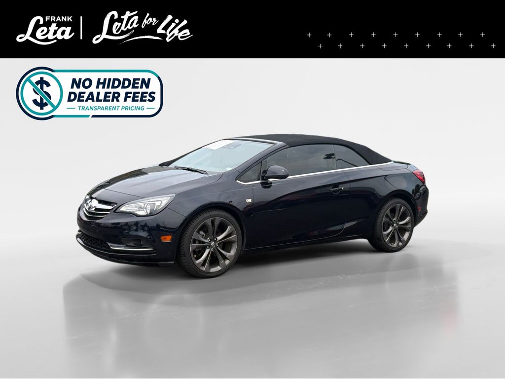 Darkmoon Blue Metallic 2018 Buick Cascada Convertible Front-Wheel Drive 6-Speed Automatic Overdrive