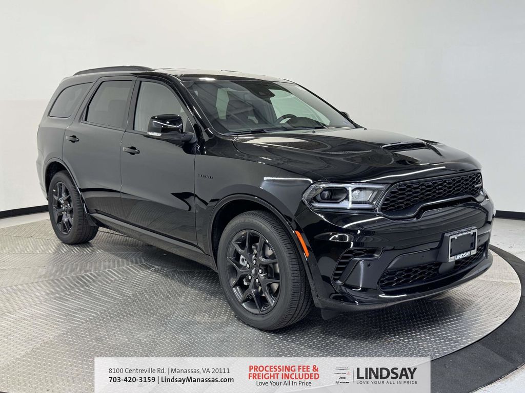 DB Black Crystal Clearcoat 2026 Dodge Durango GT HEMI Plus AWD SUV / Crossover All-Wheel Drive 8-Speed Automatic