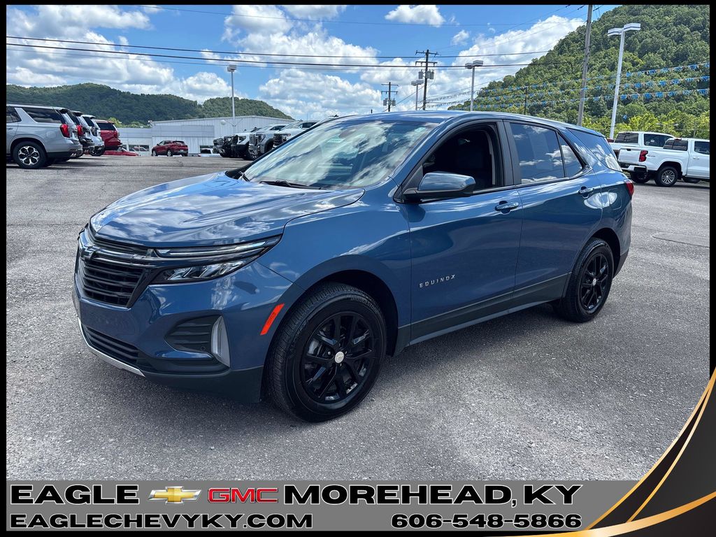 Lakeshore Blue Metallic 2024 Chevrolet Equinox SUV / Crossover Four-Wheel Drive 6-Speed Automatic Overdrive
