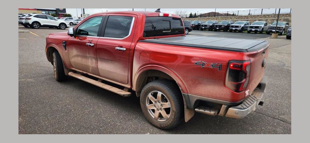 Chili Pepper Red 2024 Ford Ranger Pickup Truck Four-Wheel Drive Automatic