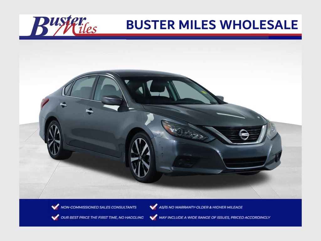 Gray (Gun Metallic) 2018 Nissan Altima 2.5 SR Sedan Front-Wheel Drive Continuously Variable Transmission