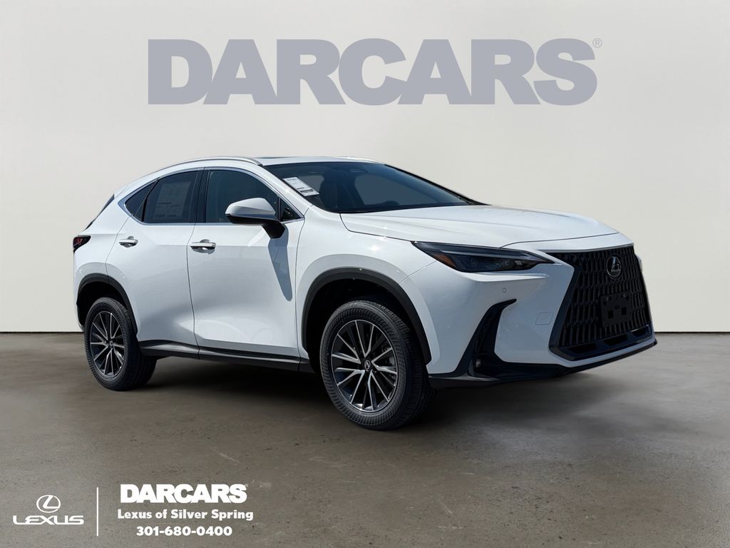 Ultra White 2026 Lexus NX Hybrid 350h Premium AWD SUV / Crossover All-Wheel Drive Continuously Variable Transmission