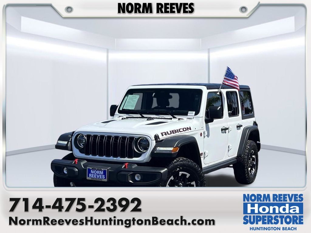 Bright White Clearcoat 2026 Jeep Wrangler SUV / Crossover Four-Wheel Drive 8-Speed Automatic