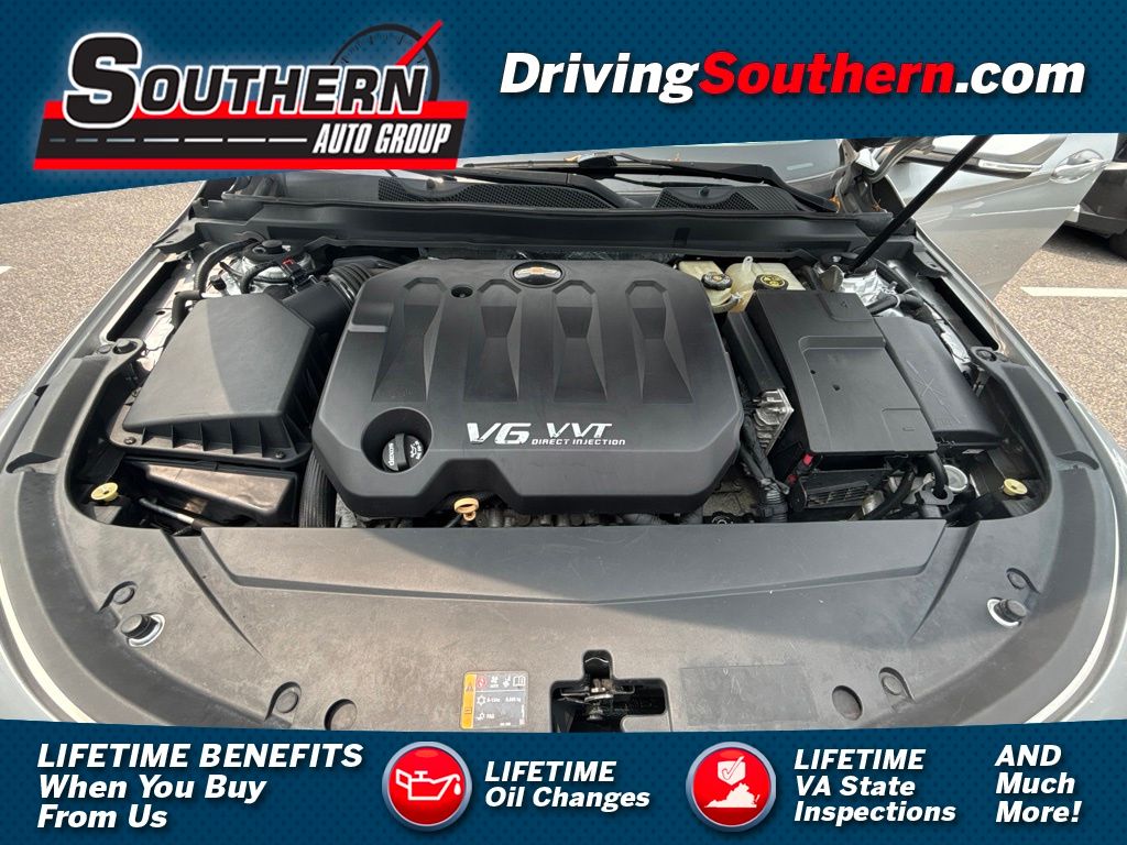 Silver Ice Metallic 2015 Chevrolet Impala Sedan Front-Wheel Drive 6-Speed Automatic Overdrive