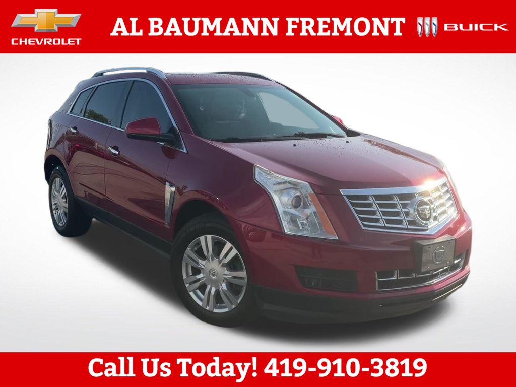 Red 2013 Cadillac SRX SUV / Crossover All-Wheel Drive 6-Speed Automatic