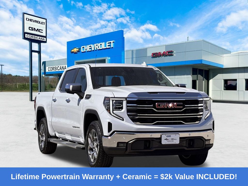 Summit White 2026 GMC Sierra 1500 Pickup Truck Four-Wheel Drive Automatic