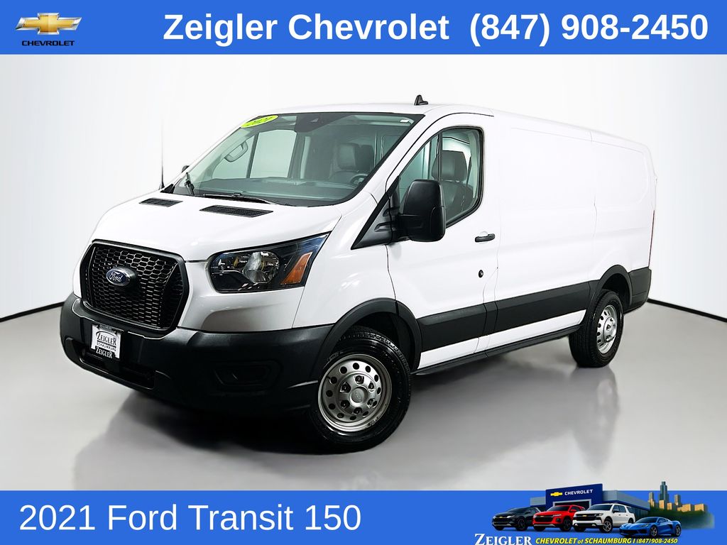 Oxford White 2021 Ford Transit Cargo 150 Low Roof AWD Van All-Wheel Drive